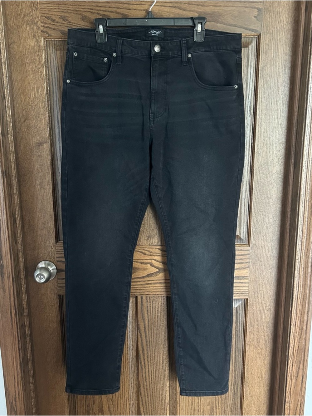 Ed Hardy Men's Slim Black Jeans